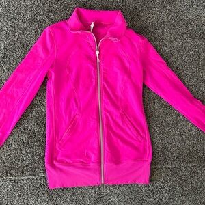 lululemon athletica Bright Hot Pink Full-Zip Jacket